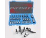 35PC External Inverted Star Socket Bits Female E-Torx Tamperproof Sockets Bit